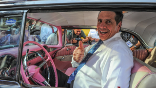 Alleged Dirtbag Andrew Cuomo Is Also Just The Blandest Boomer Car Guy
